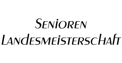 OÖ. Senioren Landesmeisterschaft 2018